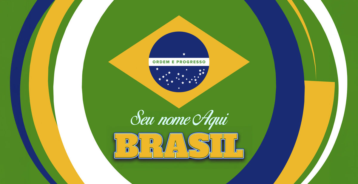 Toalha de Com Nome Edição Copa 2026 Tbra07 Personalizada