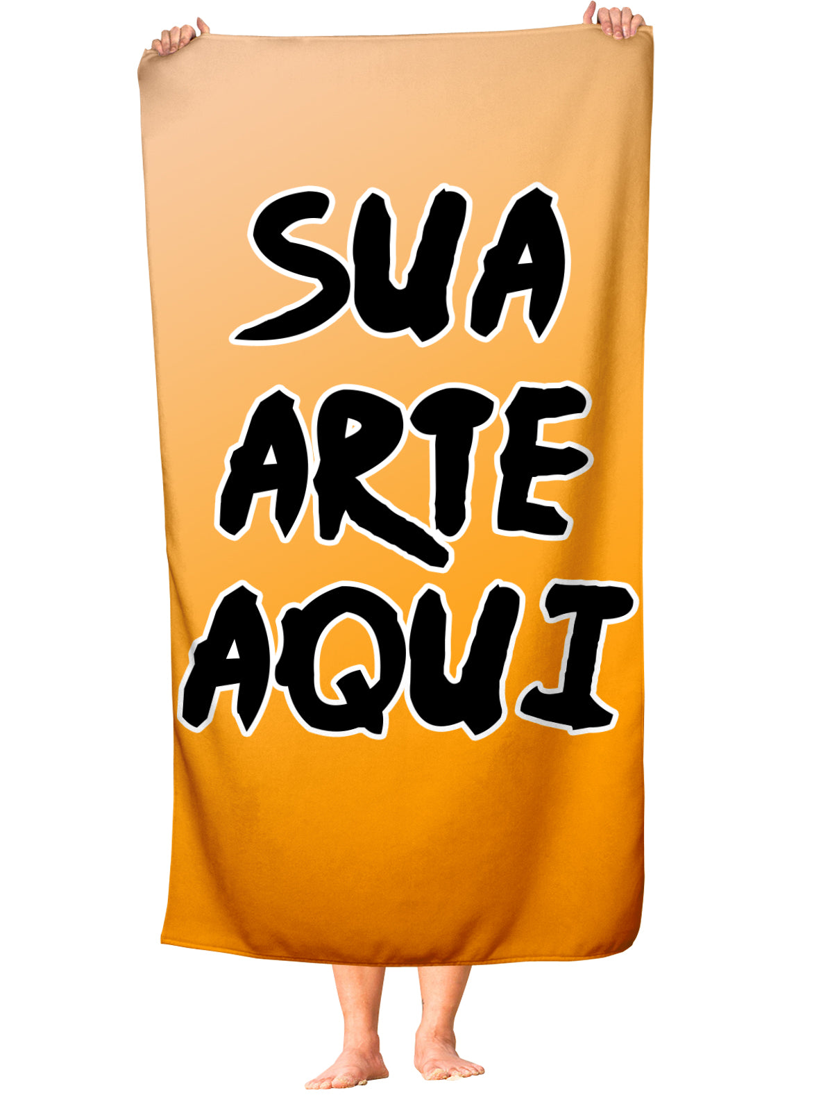 Kit 50 Toalhas de Praia Personalizadas