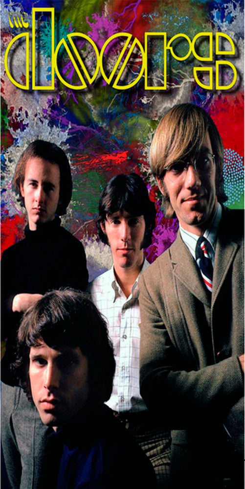 Toalha de De The Doors Jim Morrison Modelo 2 Personalizada