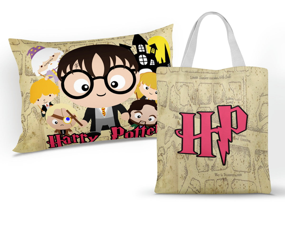Kit Ecobag com Sacolinha Personalizado — 2 Itens