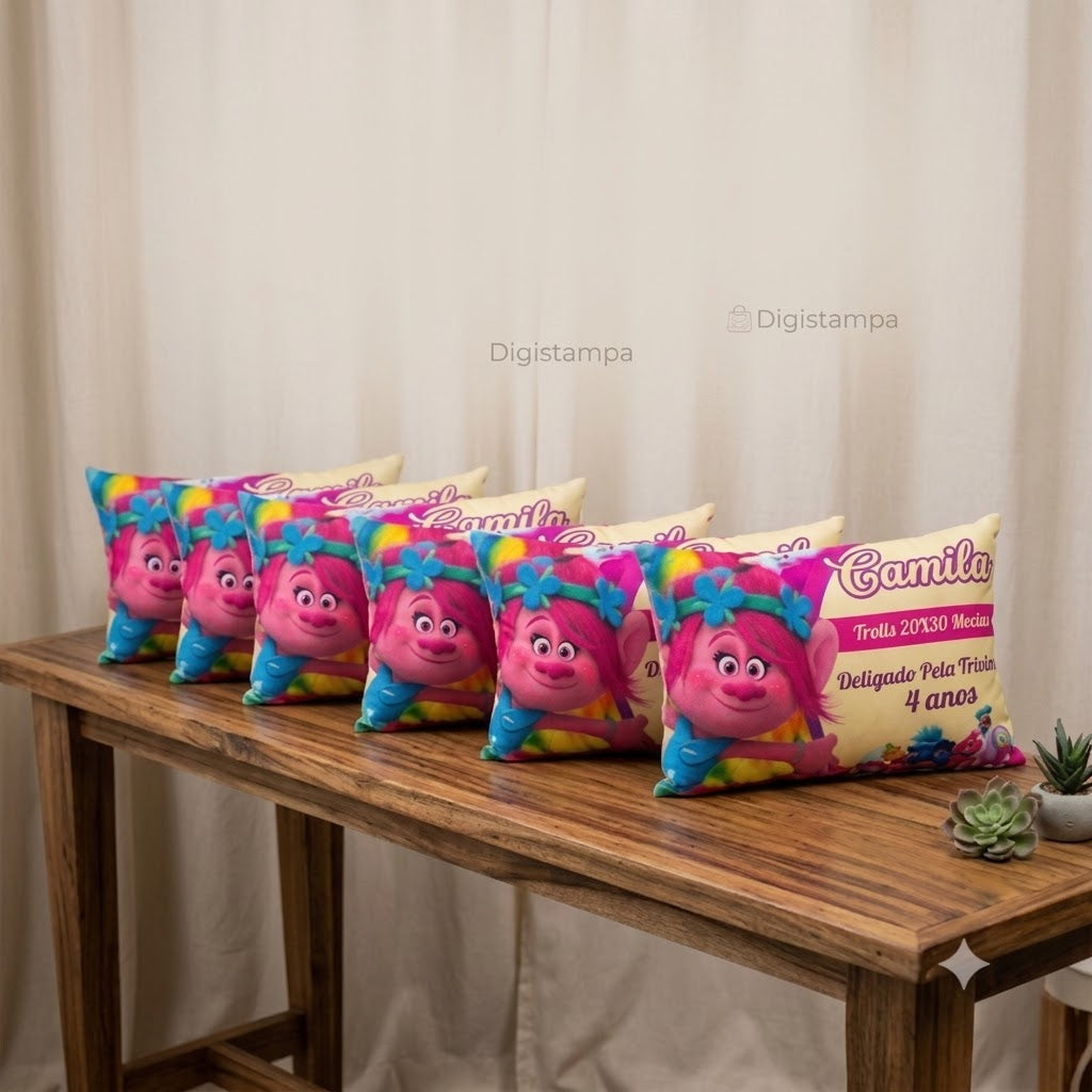 Almofada 20x30 Infantil Personalizada com Nome - DigiStampa
