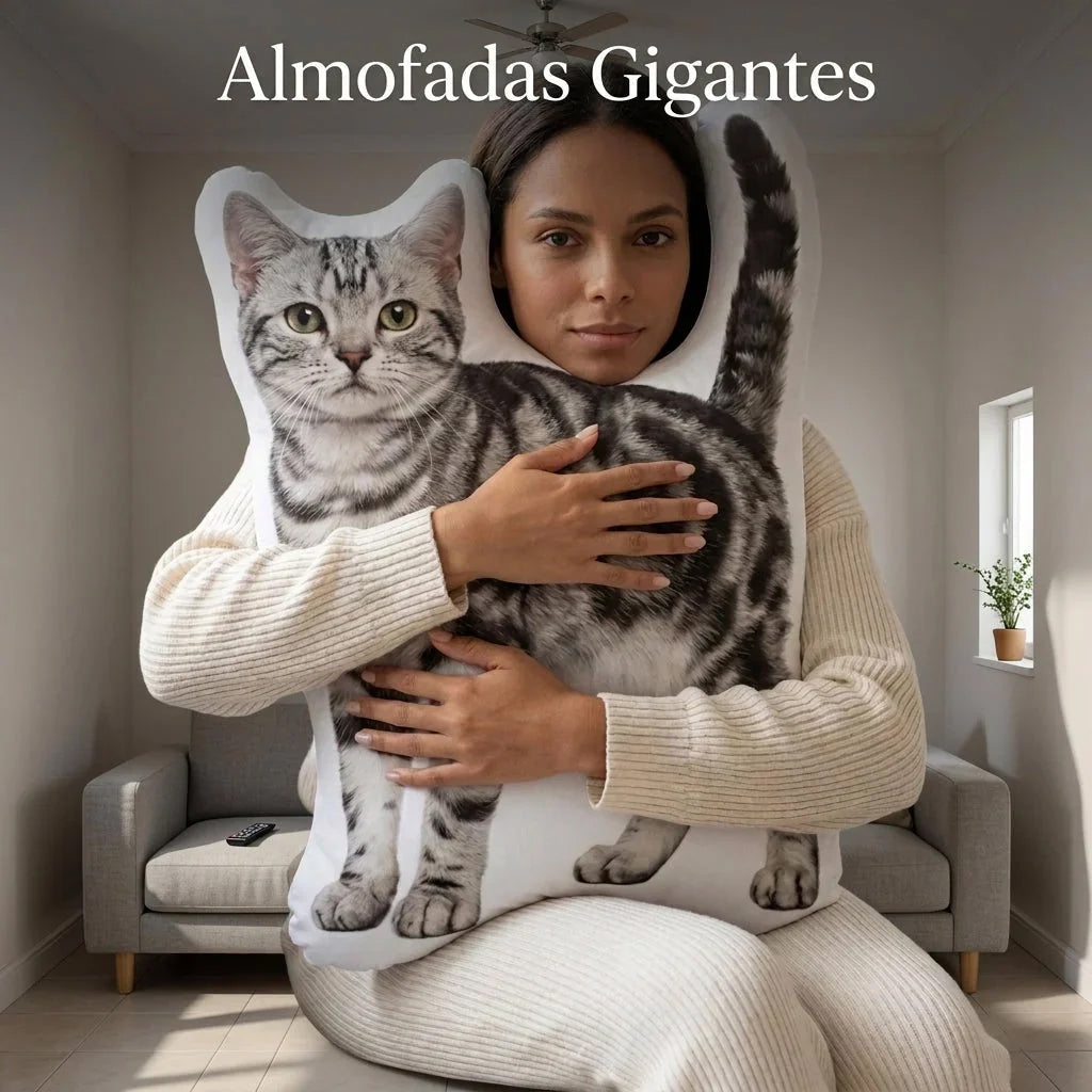 Almofada Gigante Personalizada com Nome - DigiStampa