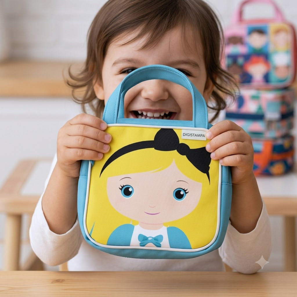 Lancheira Personalizada com Nome - DigiStampa