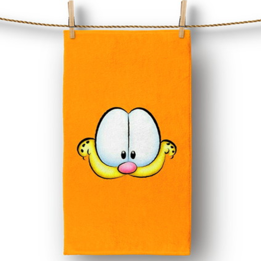 Toalha de Lavabo Toalha Higienica Garfield Personalizada
