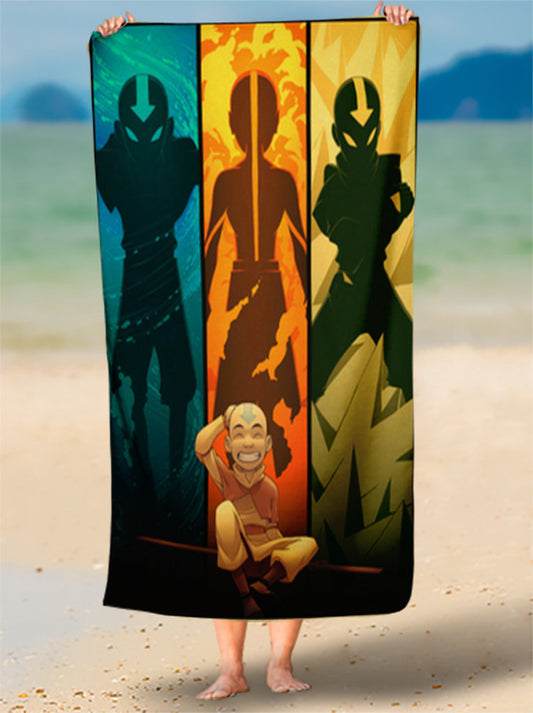 Toalha de Avatar Sokka Guerreiro Leve A Sua Personalizada