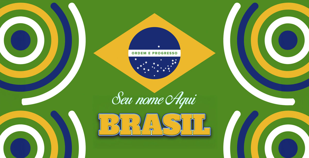 Toalha de Com Nome E Número Escolhido Tbra08 Personalizada