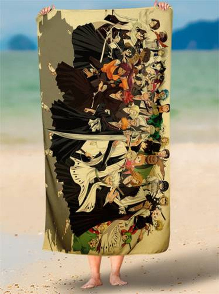 Toalha de Ichigo Kurosaki O Seu Nome No Poder Personalizada