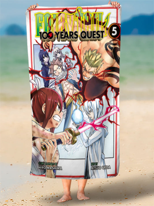 Toalha de Praia Gajeel E Equipe P/ Personalizada