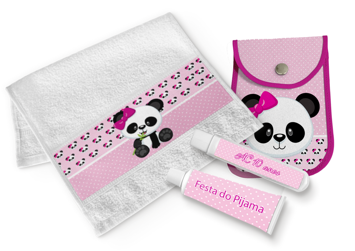 Kit Higiene 4 Itens Lembrancinha Personalizado