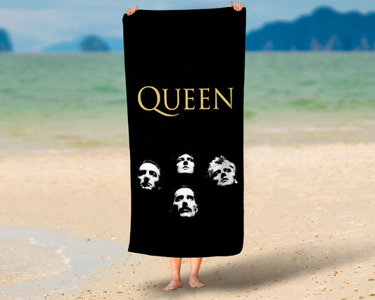 Toalha de De Queen Freddie Mercury Modelo 4 Personalizada