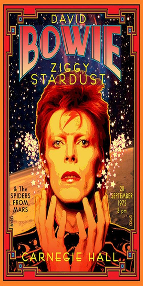 Toalha de Praia De David Bowie Modelo 4 Personalizada