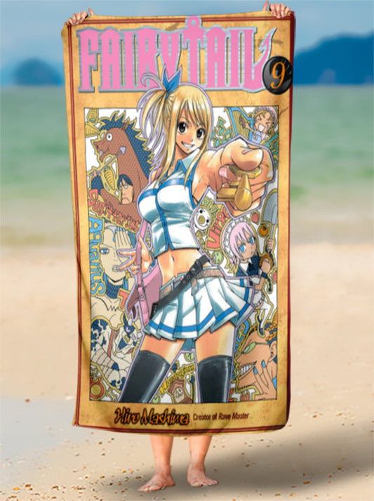Toalha de Praia De Acnologia Arte De Impacto Personalizada