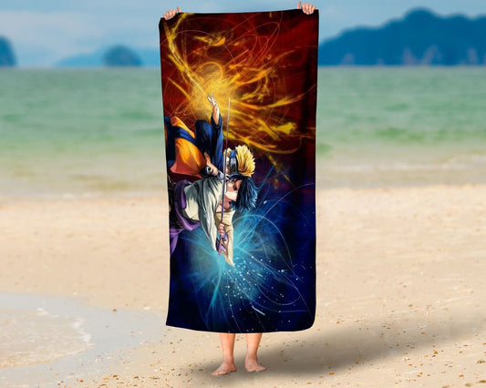 Toalha de Uzumaki Seu Jeito Ninja De Ser Personalizada