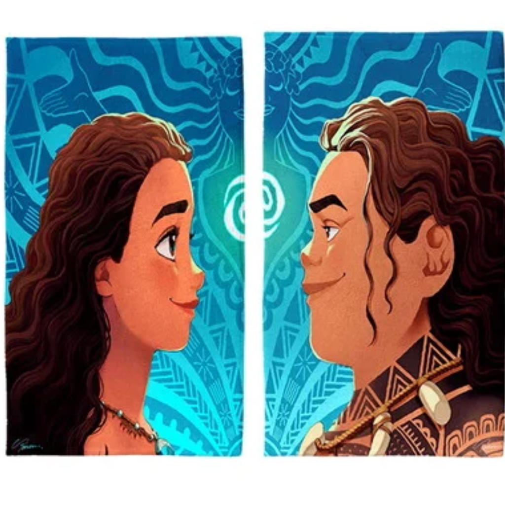 Toalha de Lavabo Moana Personalizada