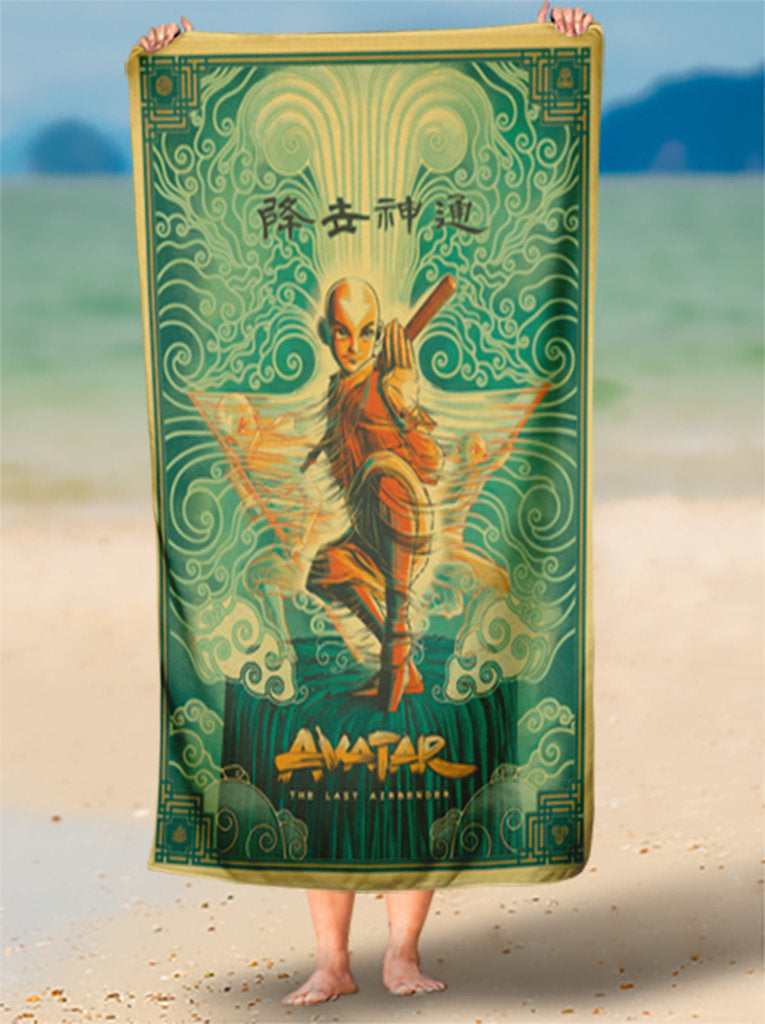 Toalha de Avatar Reino Da Terra Compre Agora Personalizada