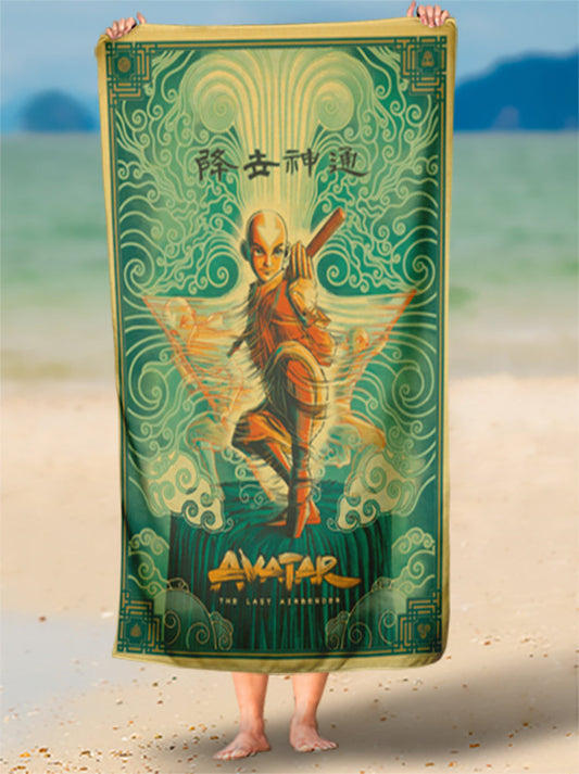 Toalha de Avatar Reino Da Terra Compre Agora Personalizada