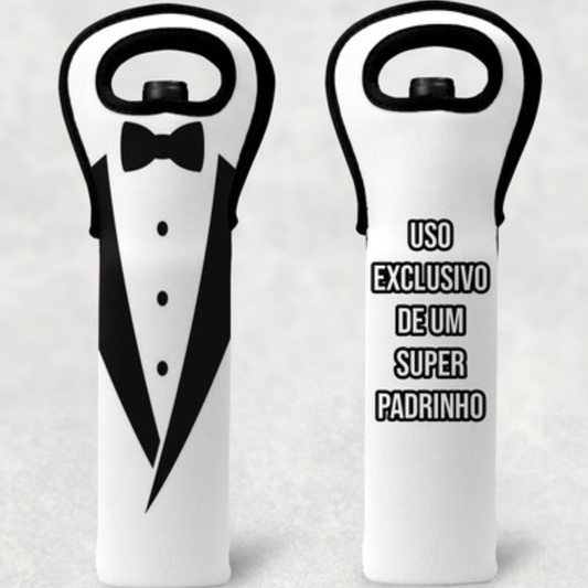 Porta-Vinho em Neoprene Térmico Modelo 4 Personalizado