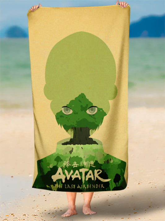 Toalha de Avatar Azula Nação Do Fogo Exclusiva Personalizada