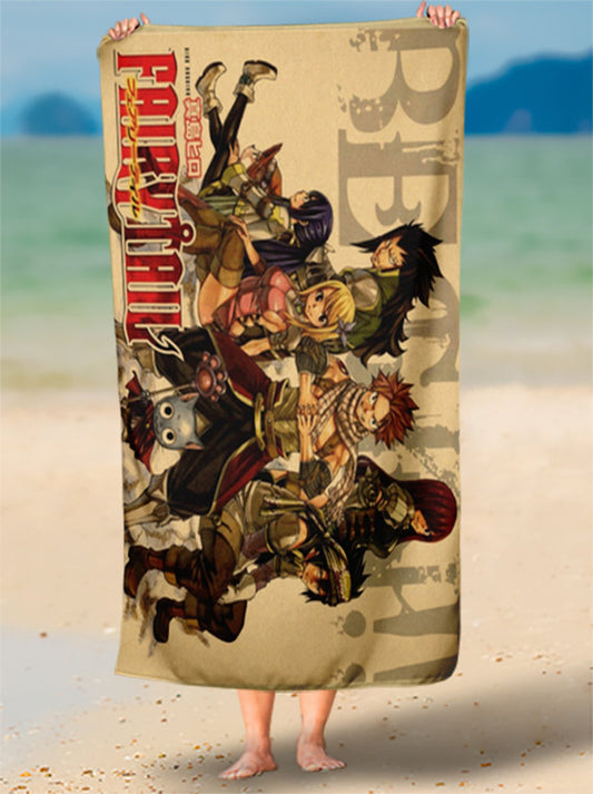 Toalha de Praia De Gildarts Força E Estilo Personalizada