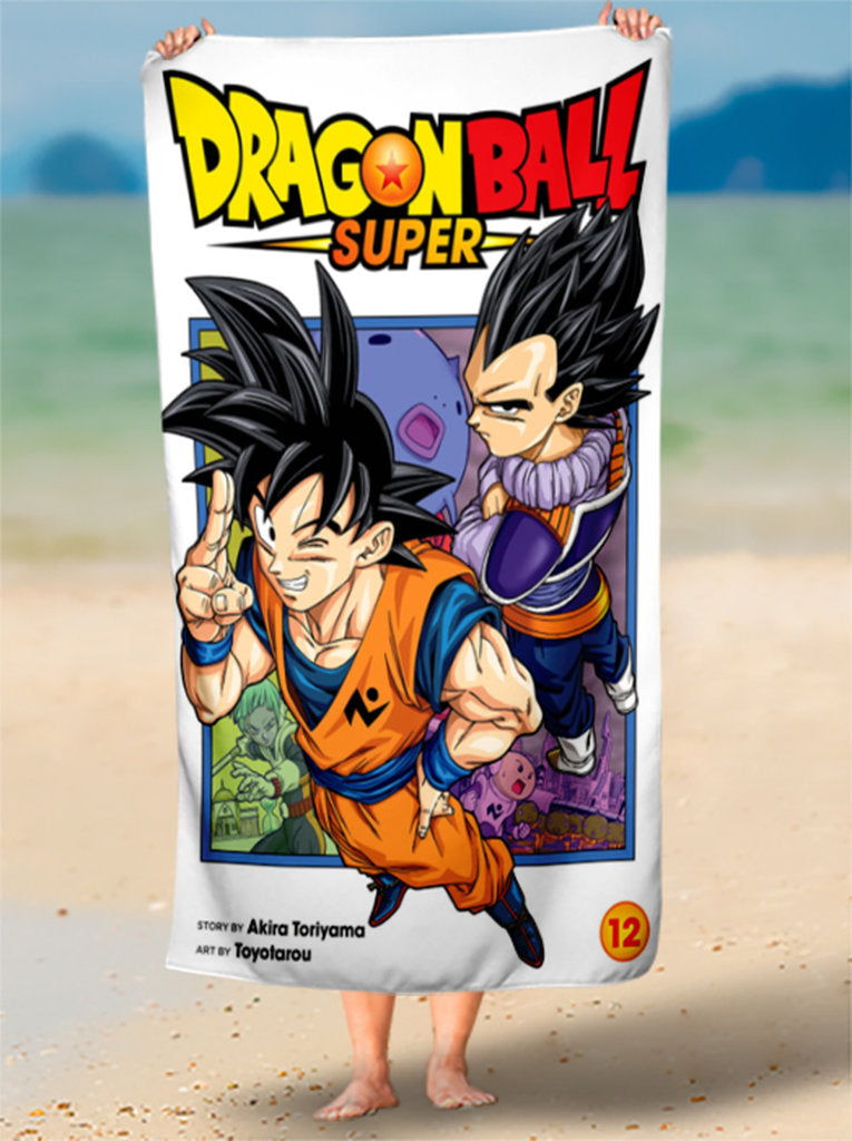 Toalha de Praia De Bardock Presente De Raiz Personalizada