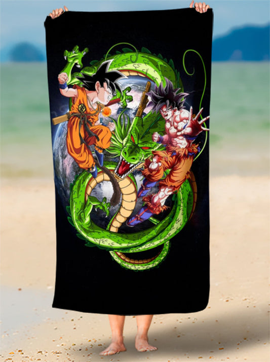 Toalha de Praia De Gotenks Dica De Presente Personalizada