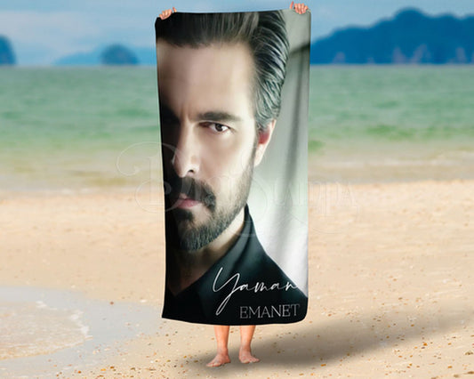 Toalha de Praia Emanet Com Nome Personalizada