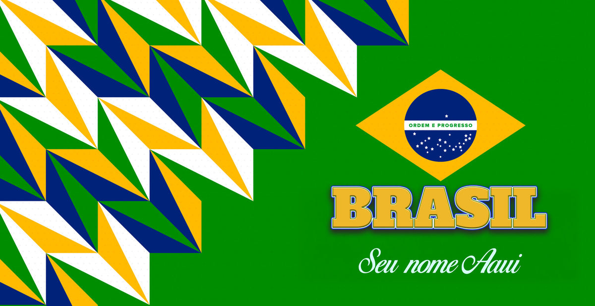 Toalha de Copa Do Mundo Do Brasil Tbra13 Personalizada