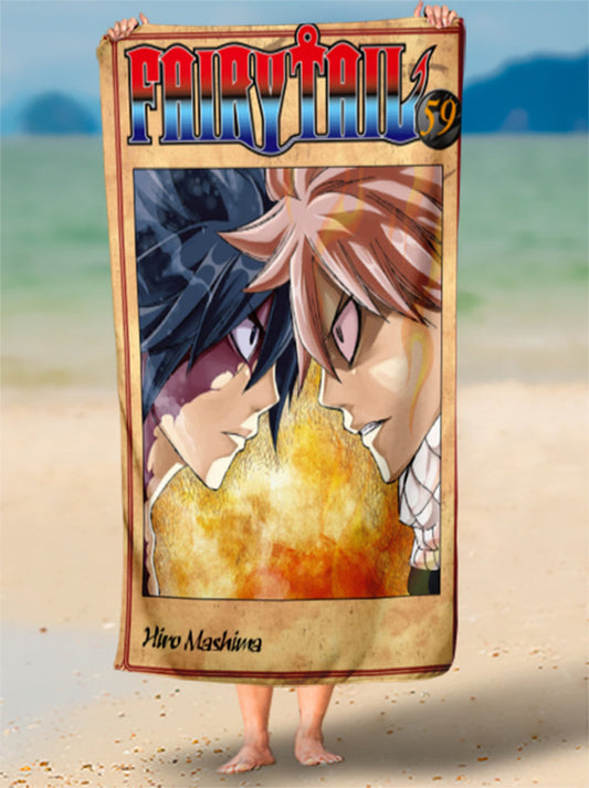Toalha de Fairy Tail Logo Edição Limitada Para Personalizada