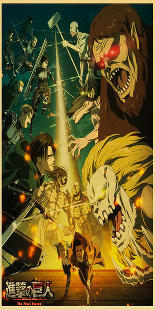 Toalha de Attack On Titan Sucesso Garantido Personalizada