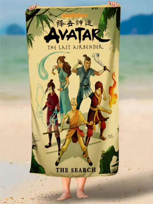 Toalha de Praia Avatar Katara Personalizada