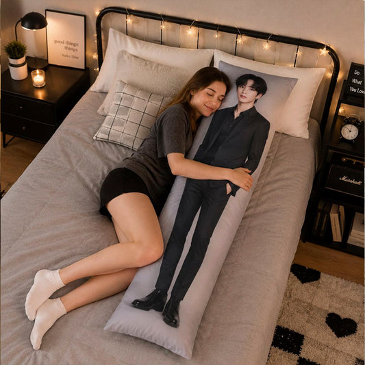 Almofada 20x30 De Dormir Abracado do Seu Amor Personalizada