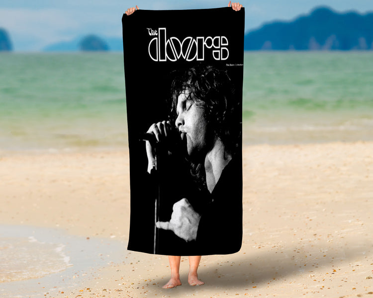 Toalha de Praia De The Doors Jim Morrison Personalizada
