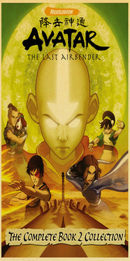 Toalha de Praia Anime Avatar Aang Personalizada