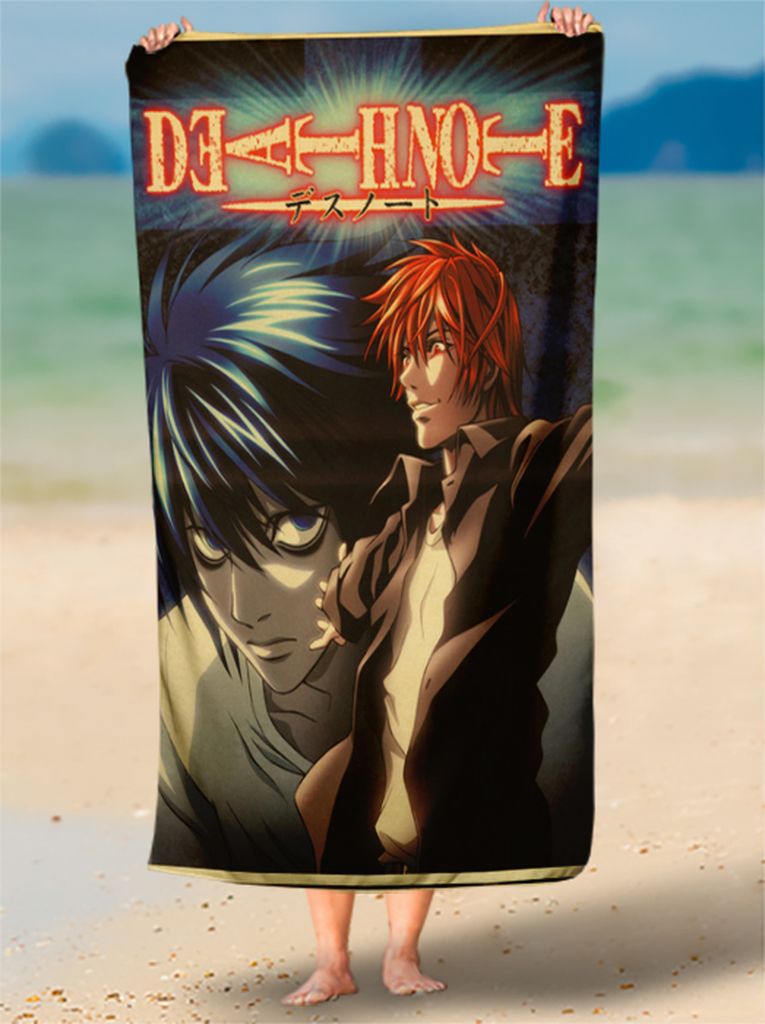 Toalha de Praia De Ryuk Apple Presente Personalizada