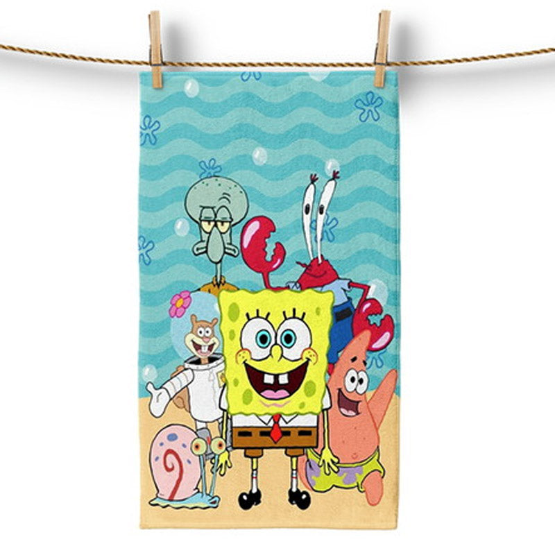 Toalha de Lavabo Bob Esponja Personalizada