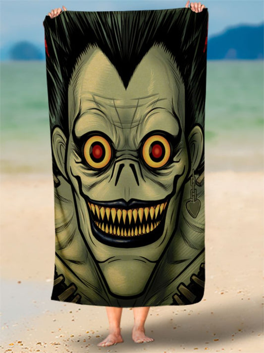 Toalha de Praia De Ryuk Apple Dica De Presente Personalizada