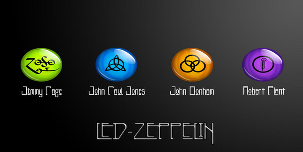Toalha de Praia De Led Zepplin Modelo 3 Personalizada