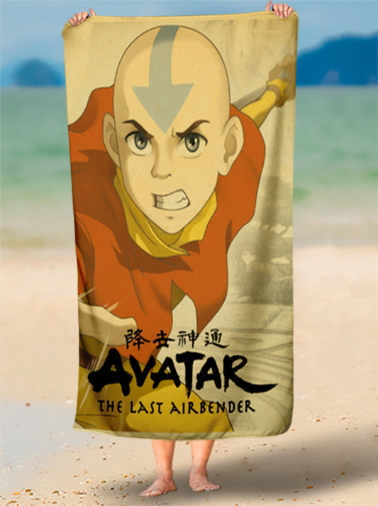 Toalha de Praia Avatar Mangá A Busca Edição De Personalizada