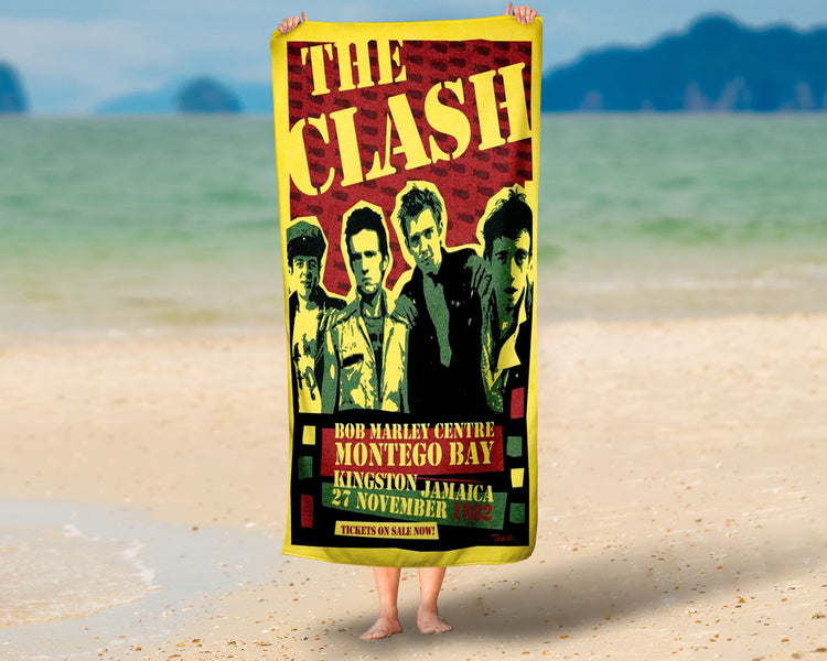 Toalha de Praia De The Clash Personalizada