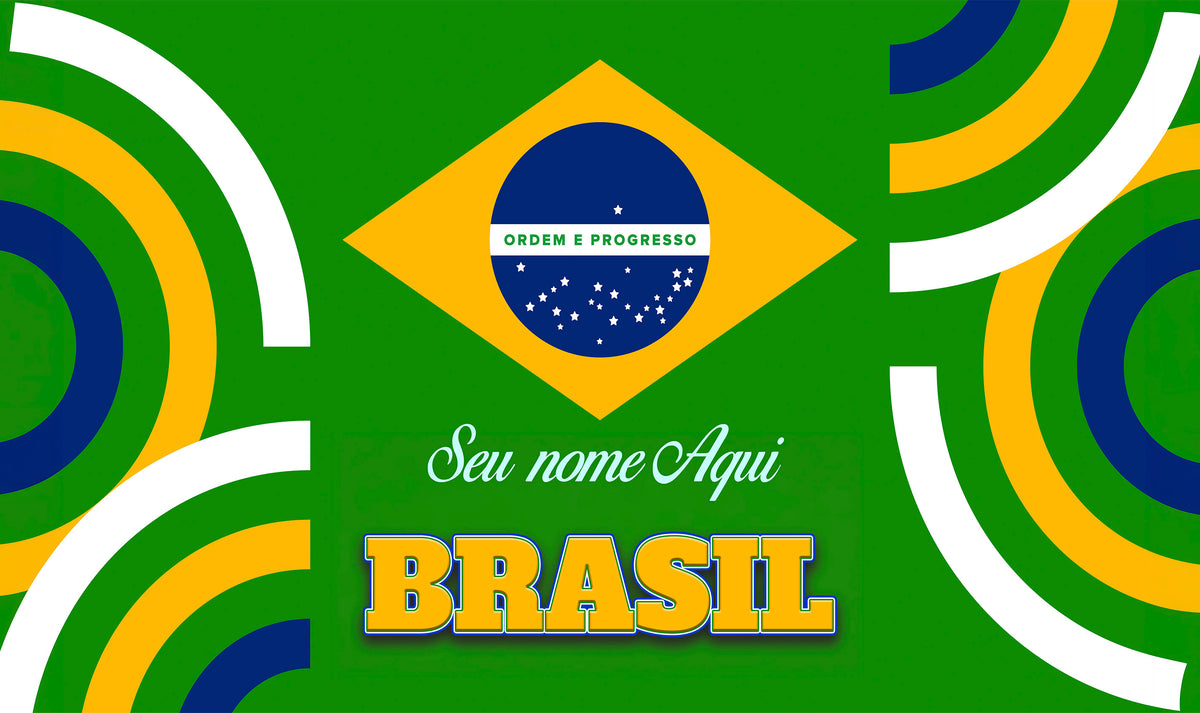 Toalha de Com Nome E Número Escolhido Tbra09 Personalizada