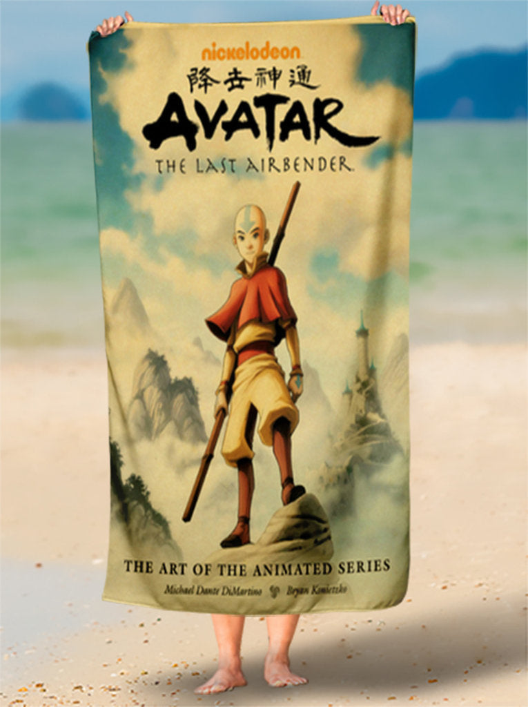 Toalha de Praia Avatar Mangá A Promessa Edição Personalizada