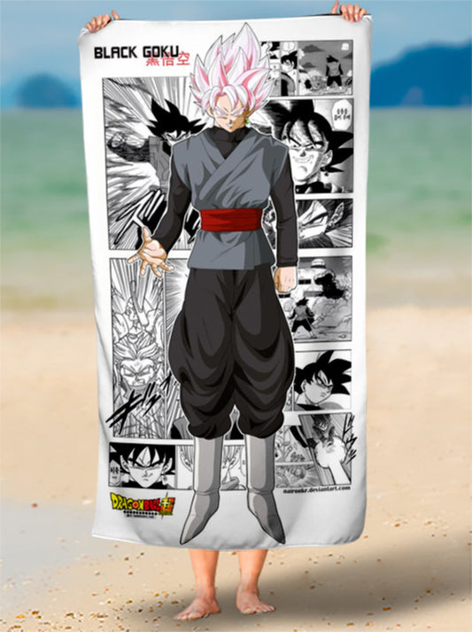 Toalha de Praia De Vegeta Blue Edição Limitada Personalizada