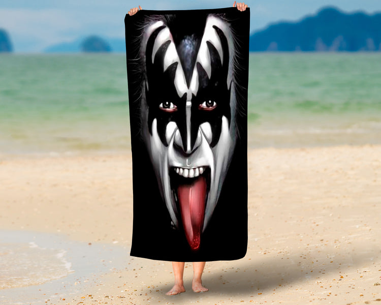 Toalha de Praia De Kiss Personalizada