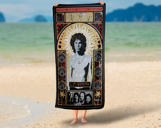 Toalha de De The Doors Jim Morrison Modelo 5 Personalizada