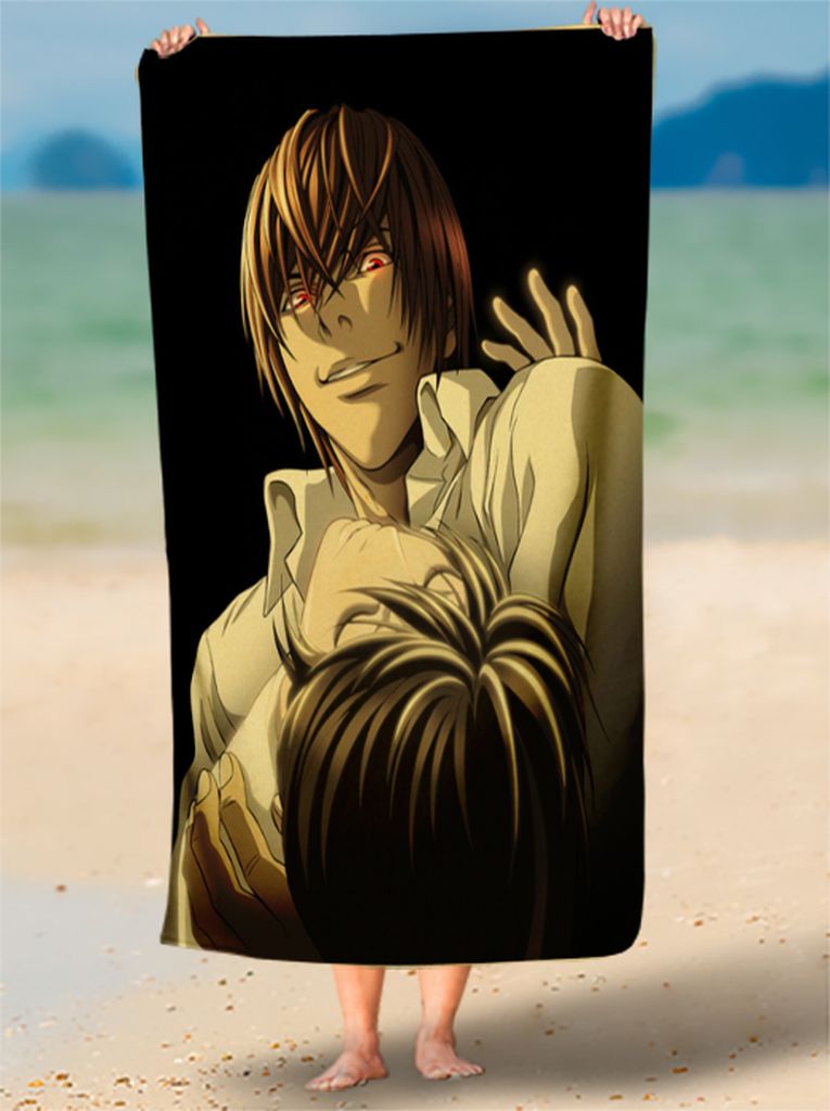 Toalha de Praia Misa Amane Amor Personalize Já Personalizada