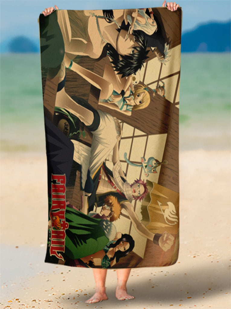 Toalha de Praia Acnologia E Turma Personalizada