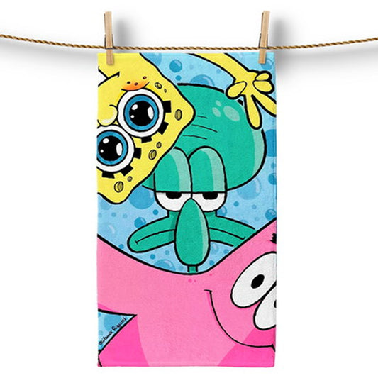 Toalha de Lavabo Moana Baby 30X50 Tropical Personalizada