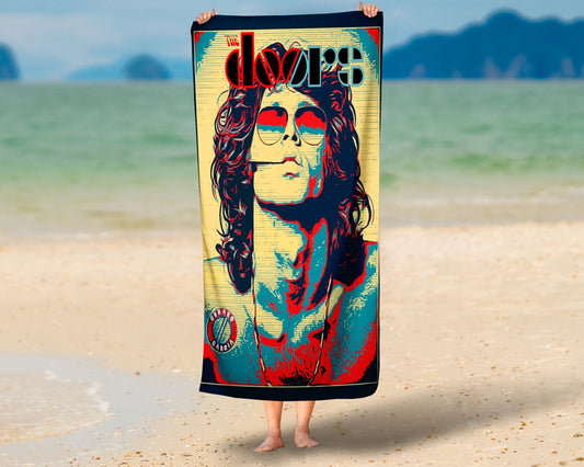 Toalha de De The Doors Jim Morrison Modelo 4 Personalizada
