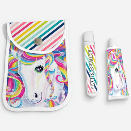Kit Higiene Infantil Unicórnio Mágico Personalizado