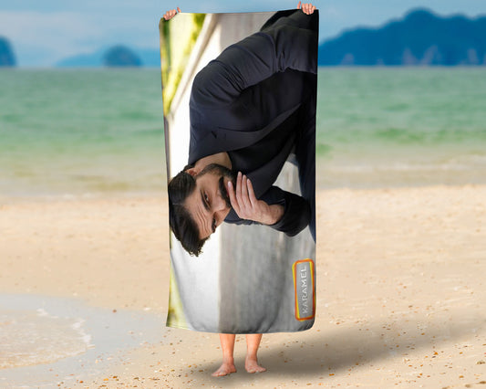 Toalha de De Emanet Com Nome Saída Exclusiva Personalizada